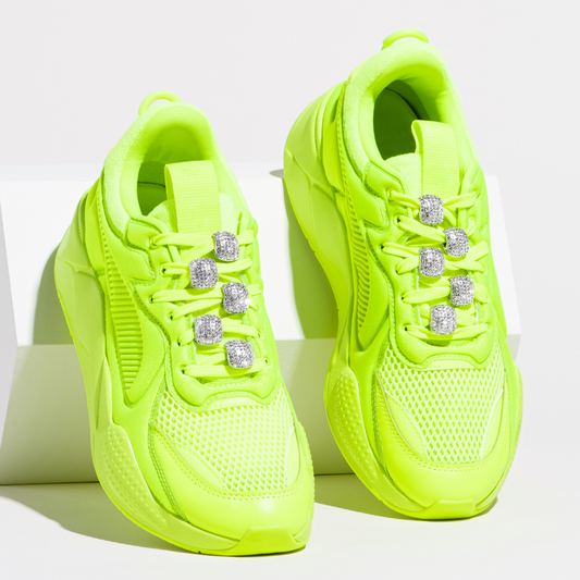 Silver Bling Shoe Charms