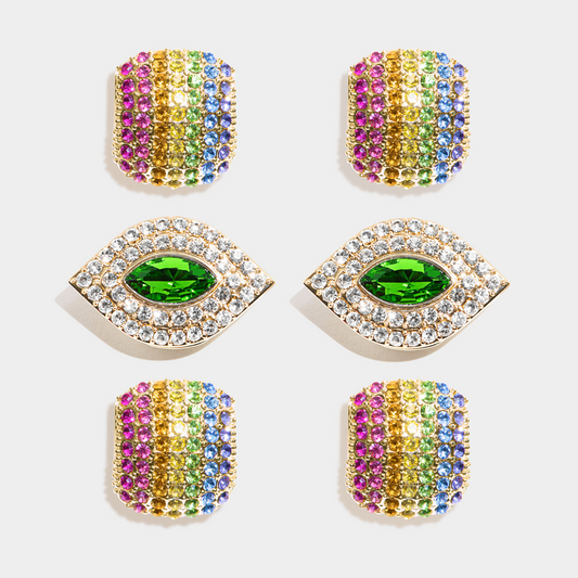 Rainbow Blingy Eye Super Set