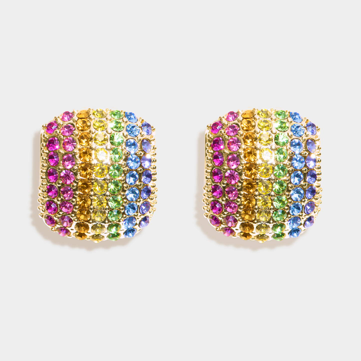 Rainbow Bling Shoe Charms